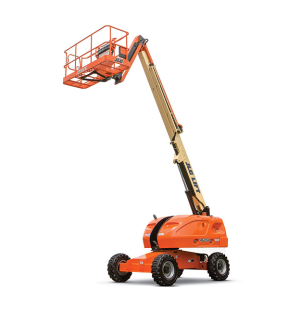 JLG 460SJ extended side view