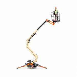 JLG X13J Plus extended side view