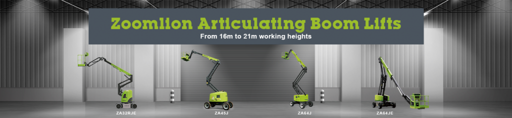 Zoomlion Articulating boom lift banner