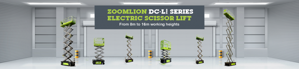 DC Li Zoomlion scissor lifts