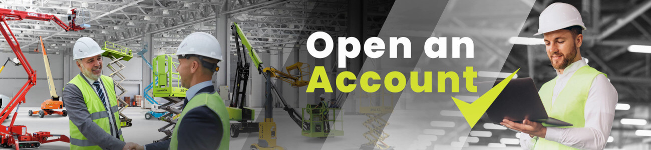 Open an account banner