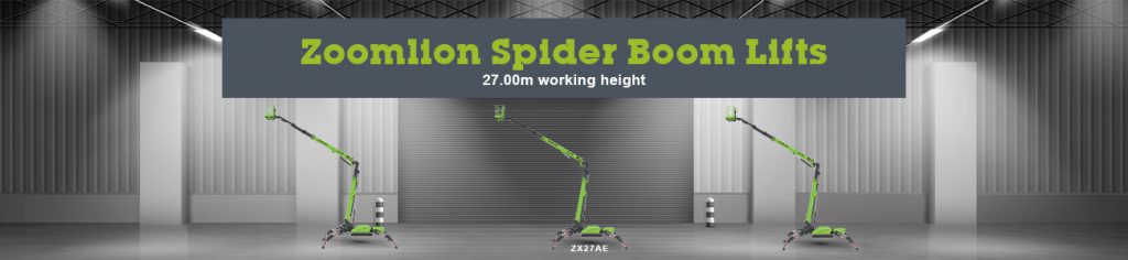 Zoomlion spiderlift banner